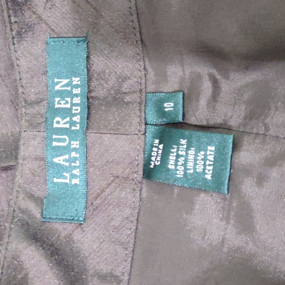 Ralph Lauren Silk Shantung Shirt/Pants Set - Picture 13 of 13